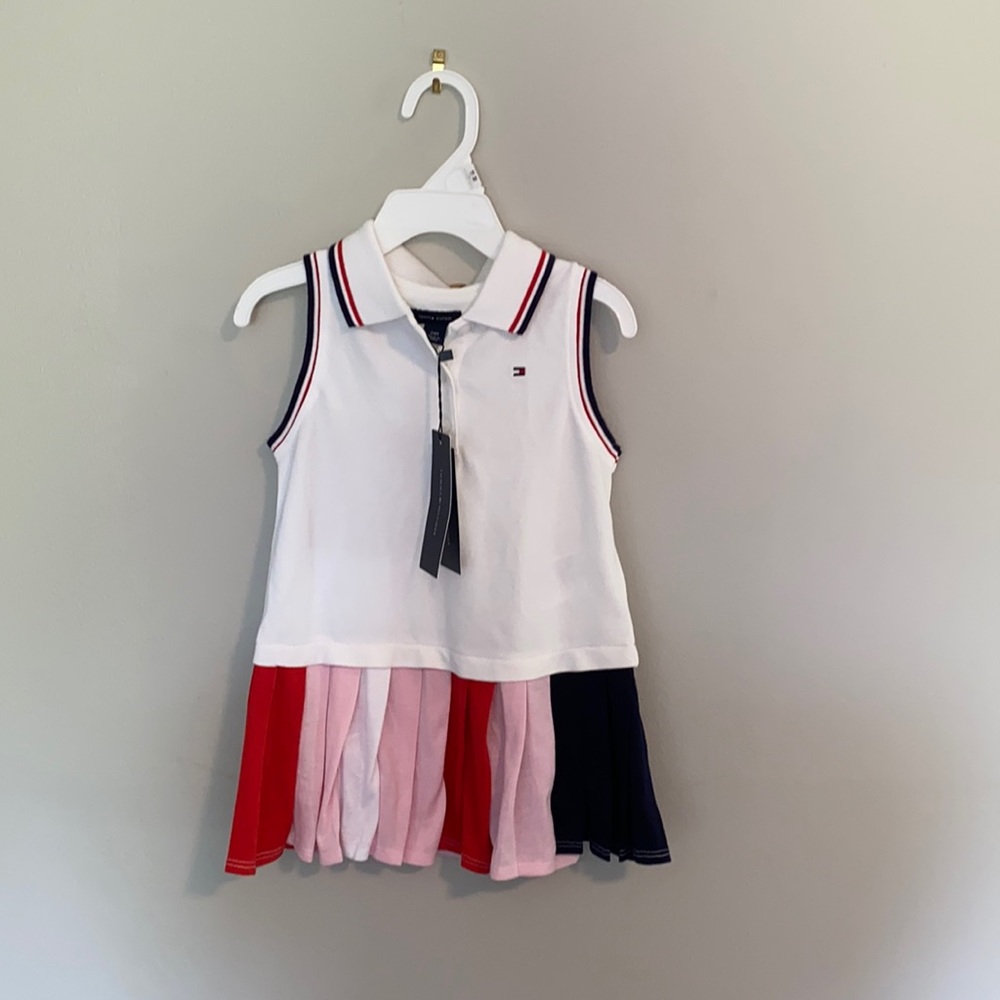 Tommy Hilfiger new little girl dress size 24M